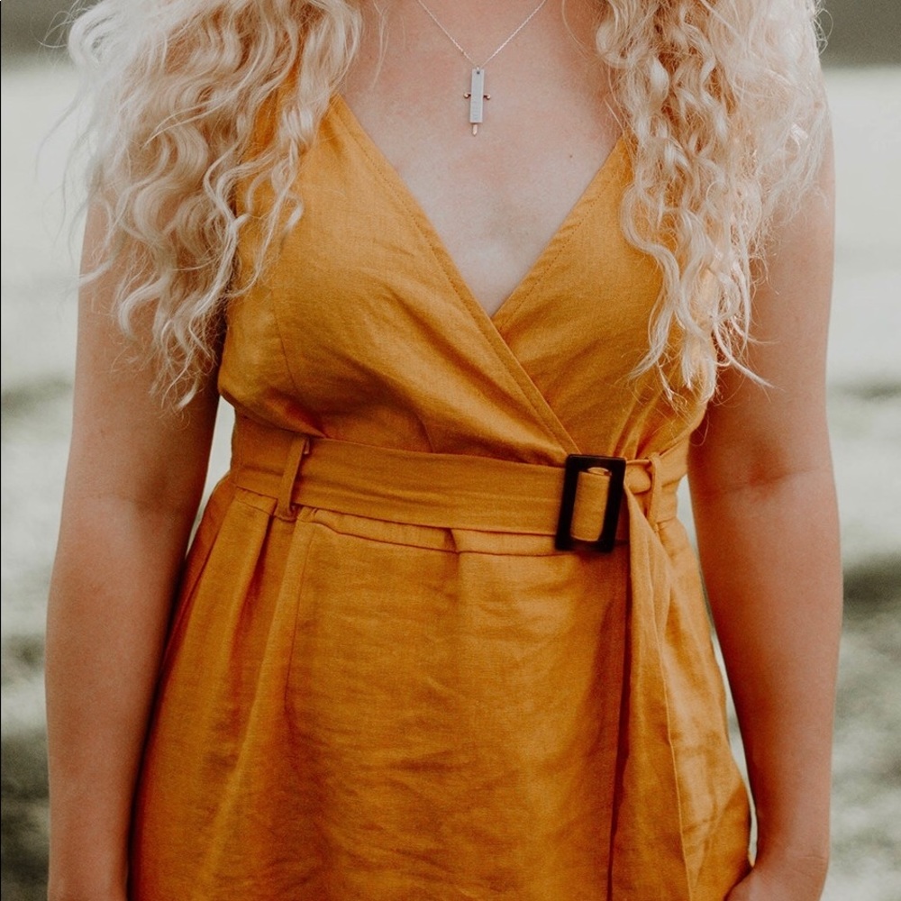 Yellow Spring/Summer dress - Picture 2 of 2